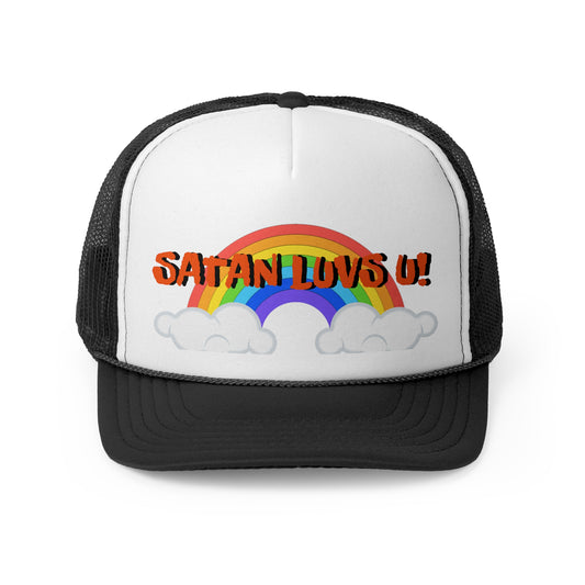Satan Luvs U! Trucker Cap (4 Colors!)