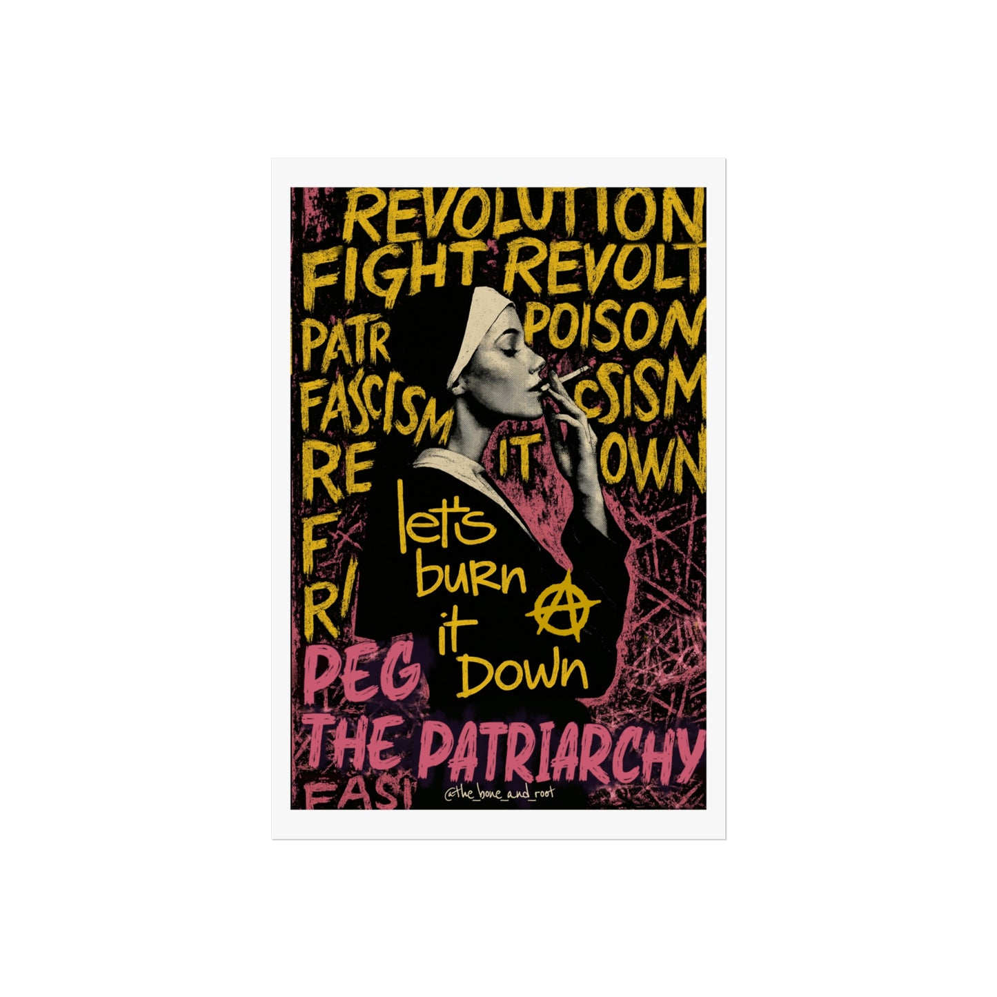 Peg the Patriarchy (Giclée Fine Art Print)