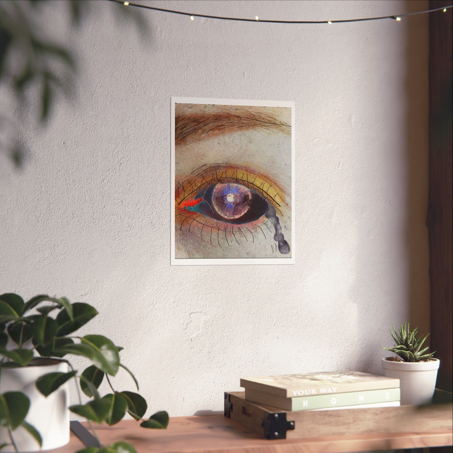 Seer Totem by J.J. Liles (Premium Matte Fine Art Poster)