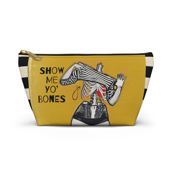 Show Me Your Bones Apothecary Bag w T-bottom