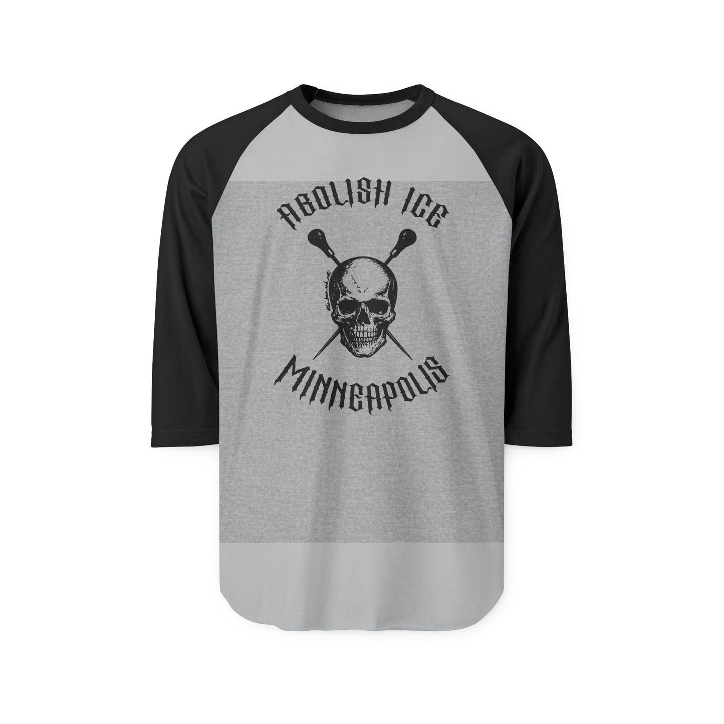 Abolish ICE Minneapolis Raglan Shirt