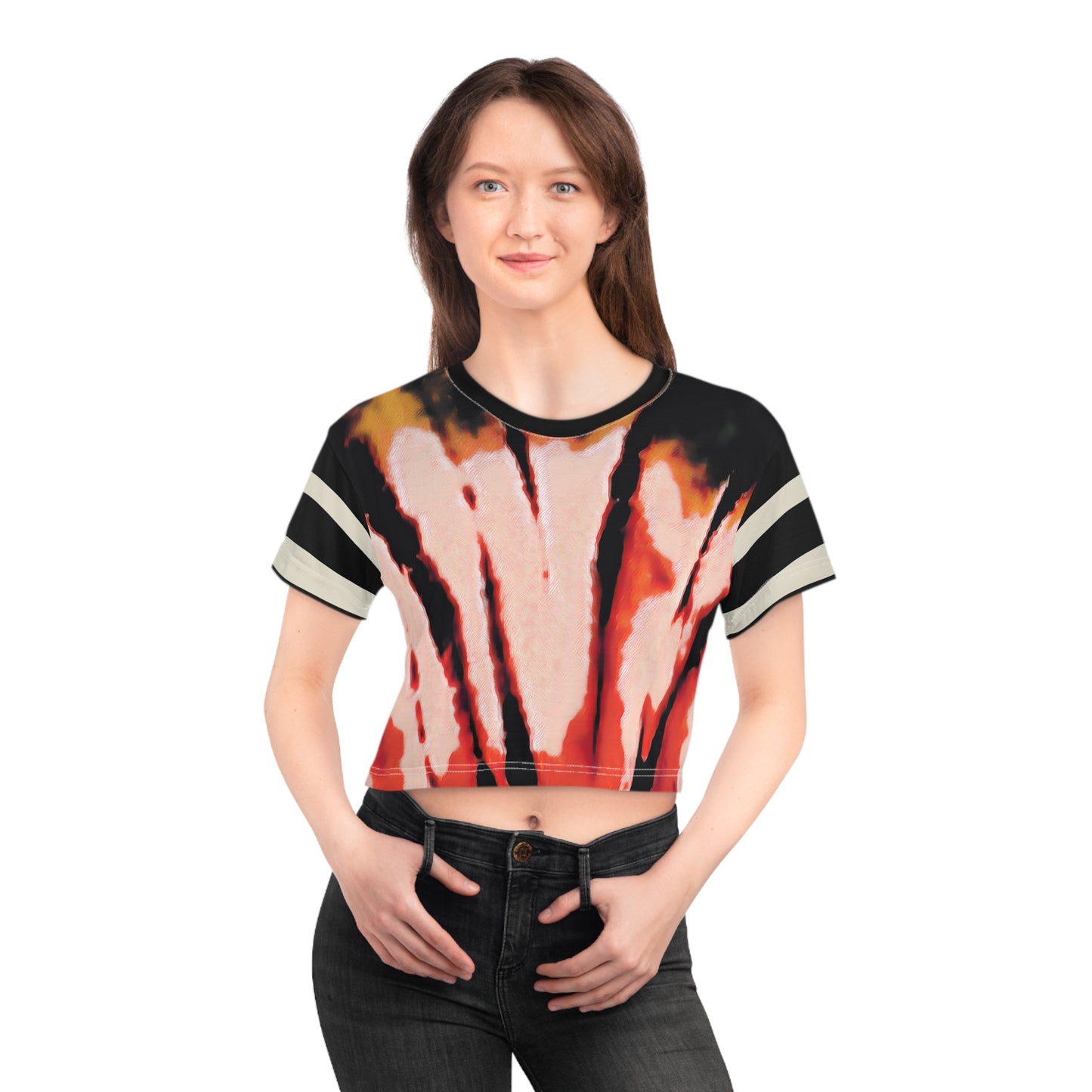 Agnostic Tie-Dye Crop Tee