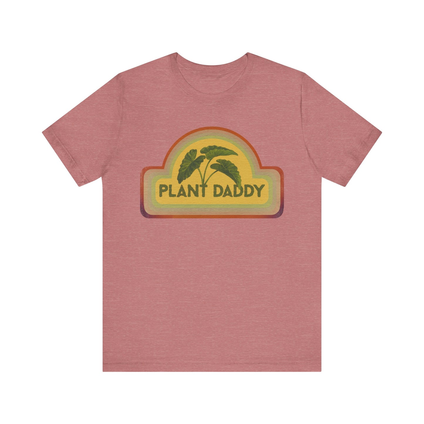 Plant Daddy Rainbow Jersey Short Sleeve Tee