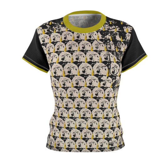 Women's Follower Mustard Skull Tee