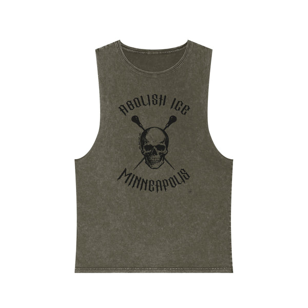 Abolish Ice Icepick Muscle Tee
