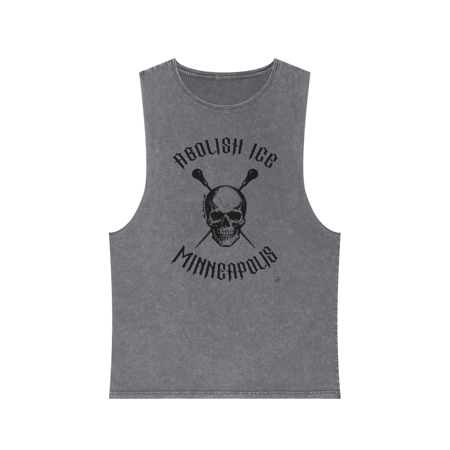 Abolish Ice Icepick Muscle Tee