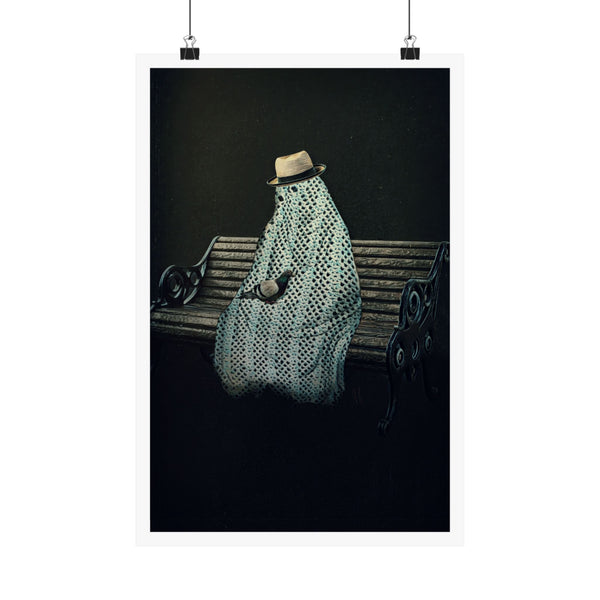 Acquaintance Ghostie by J.J. Liles (Premium Matte Fine Art Poster)