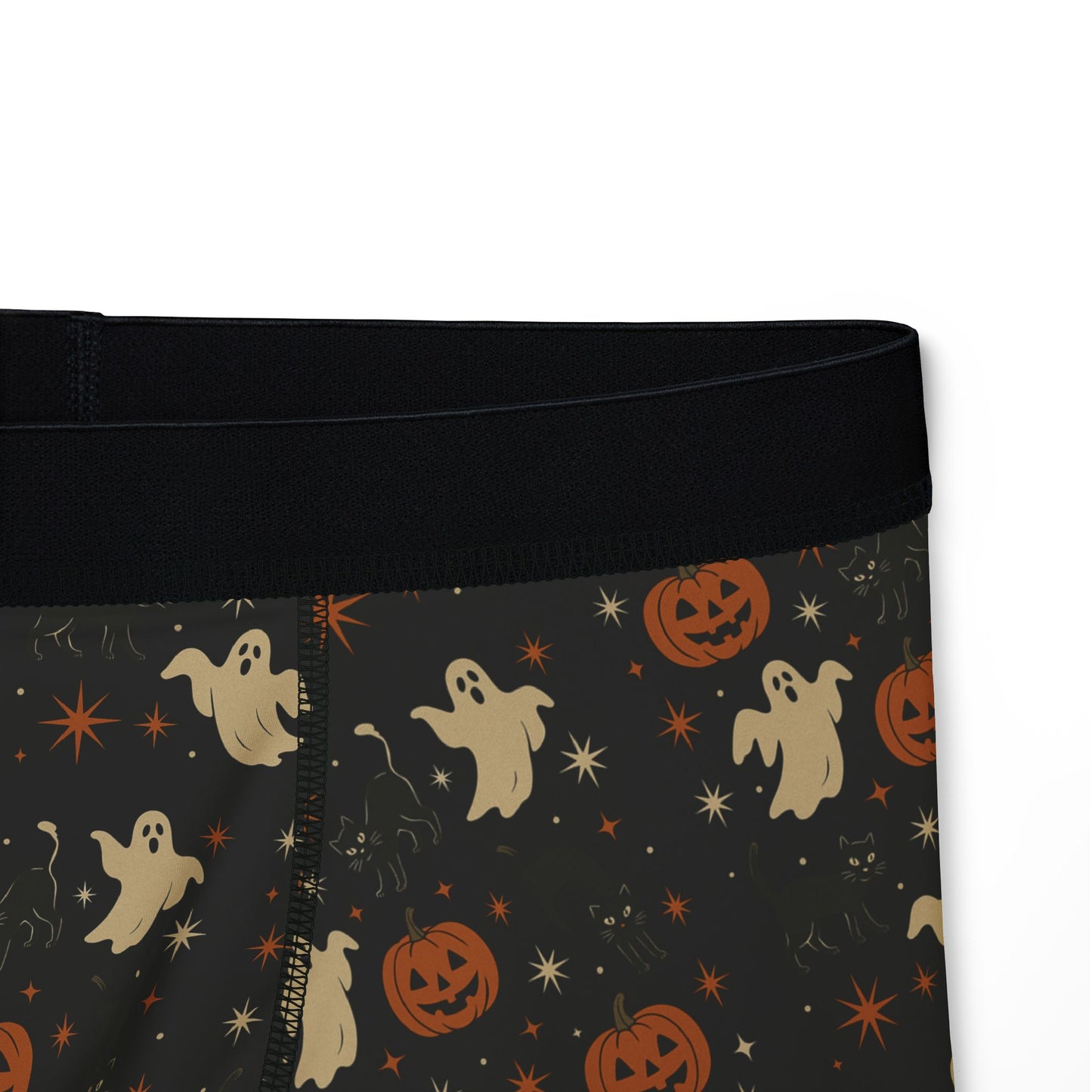 Vintage Hallow’s Spooky Party in My Pants Men's Boxer Briefs