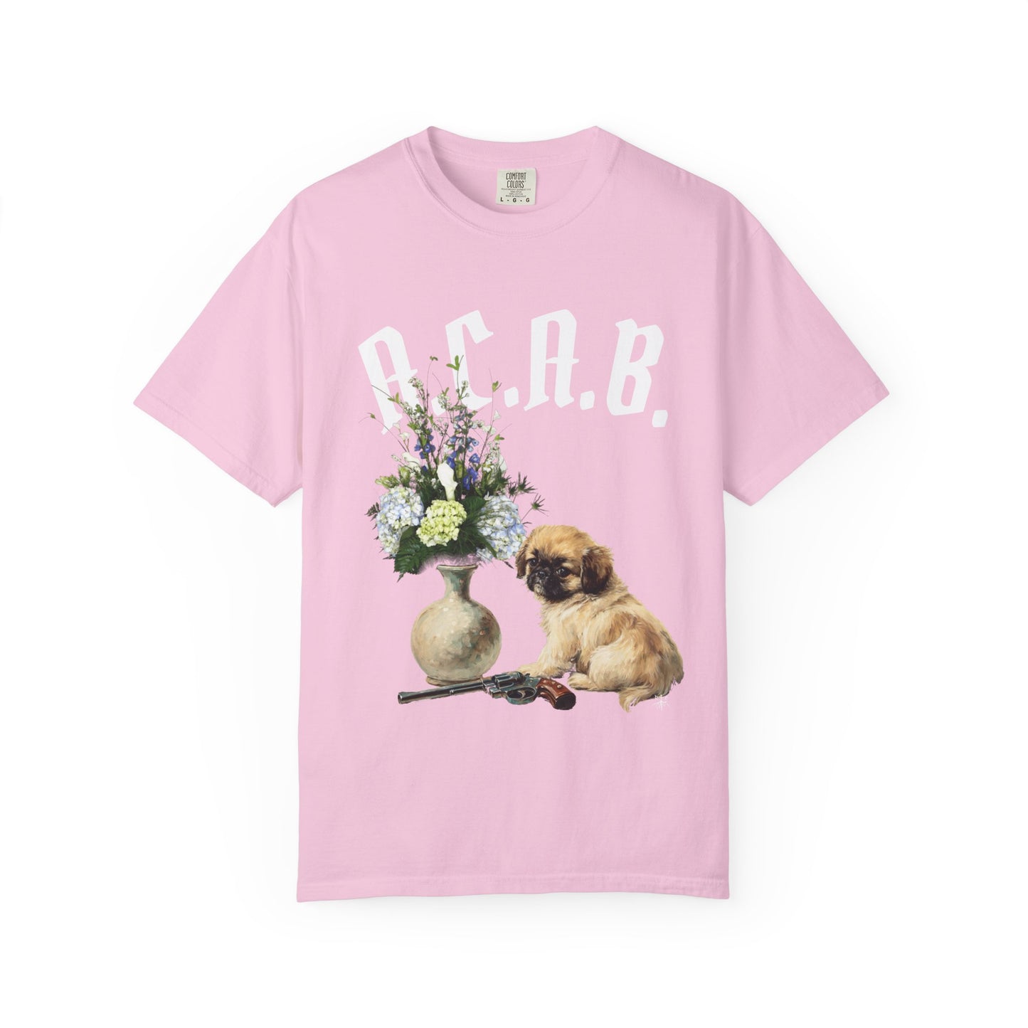 ACAB Pistol Pekingese Unisex T-Shirt