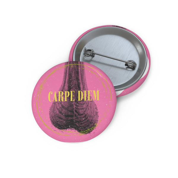 Carpe Diem Pinback Button