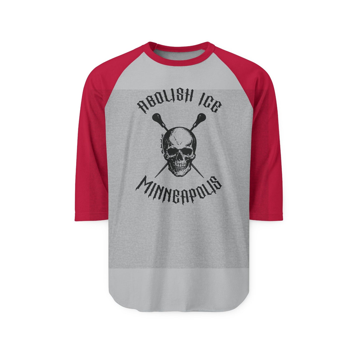 Abolish ICE Minneapolis Raglan Shirt