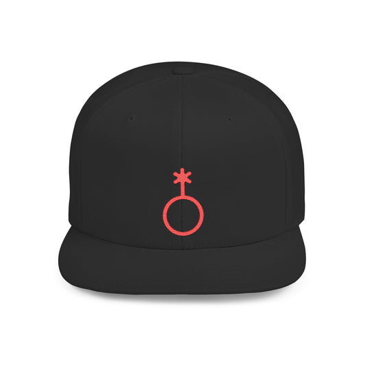Non-Binary Flat Bill Snapback Hat