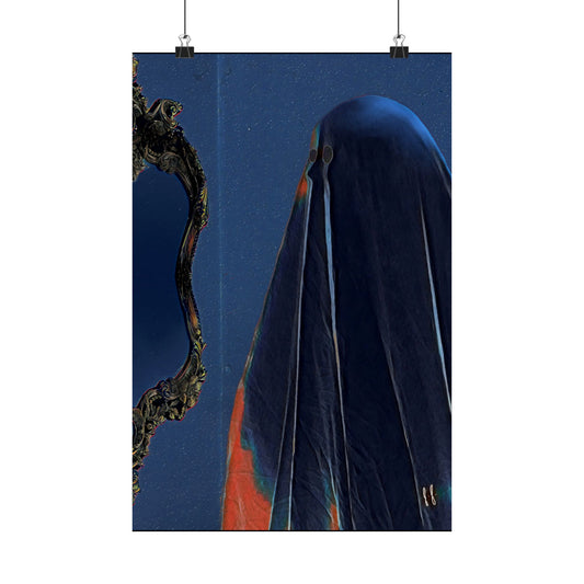Moon Glow Ghostie by J.J. Liles (Premium Matte Fine Art Poster)