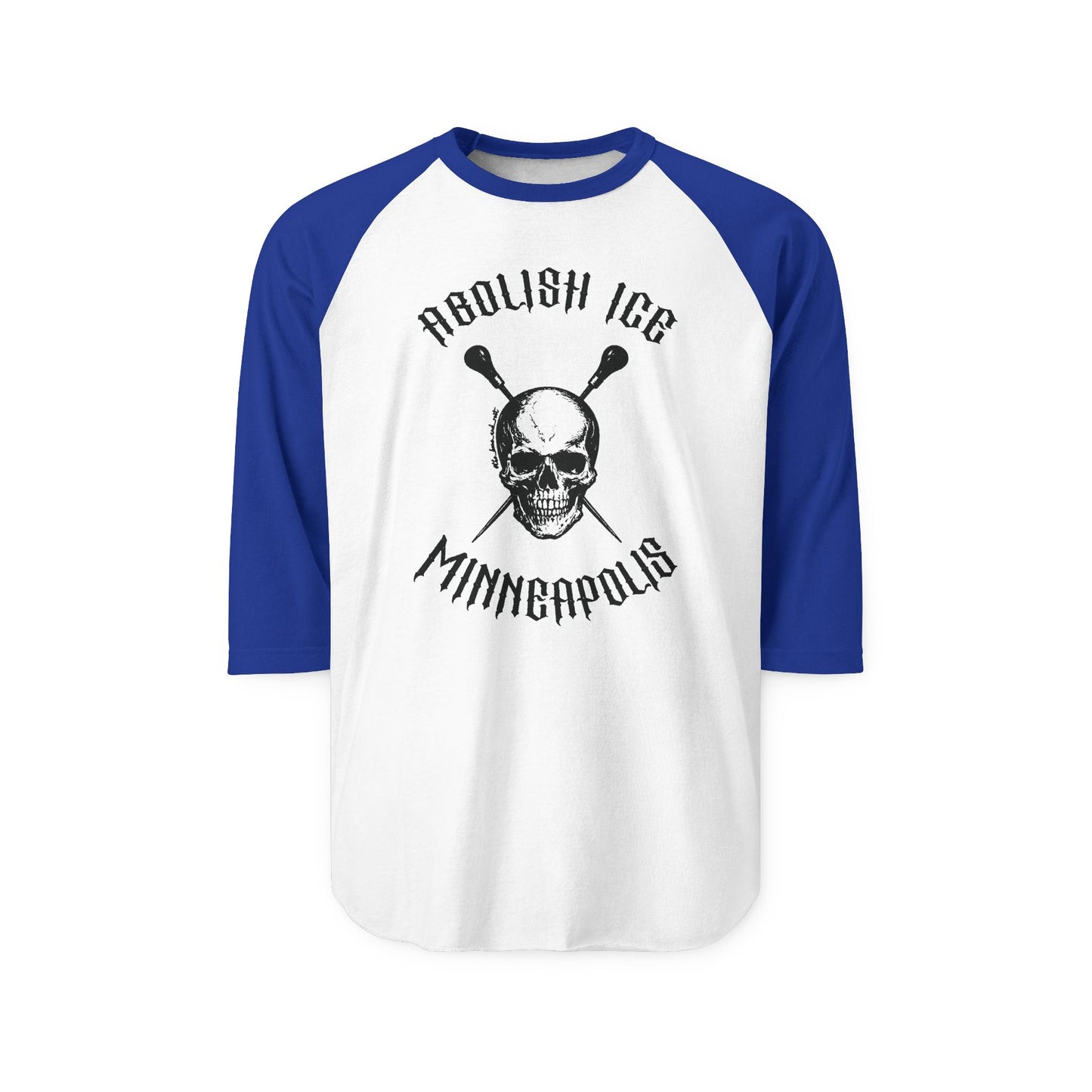 Abolish ICE Minneapolis Raglan Shirt