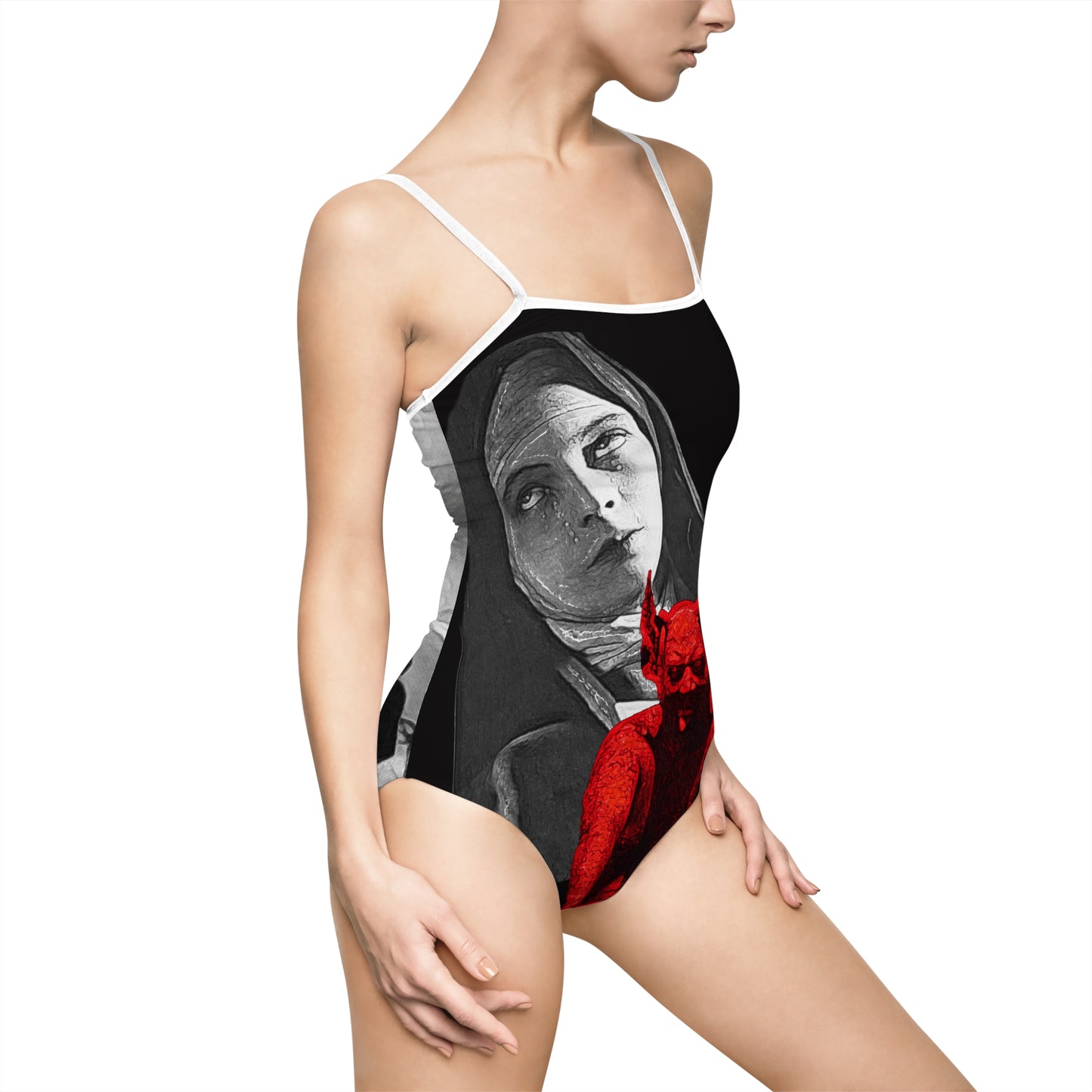 Haxan Retro One-piece Swimsuit