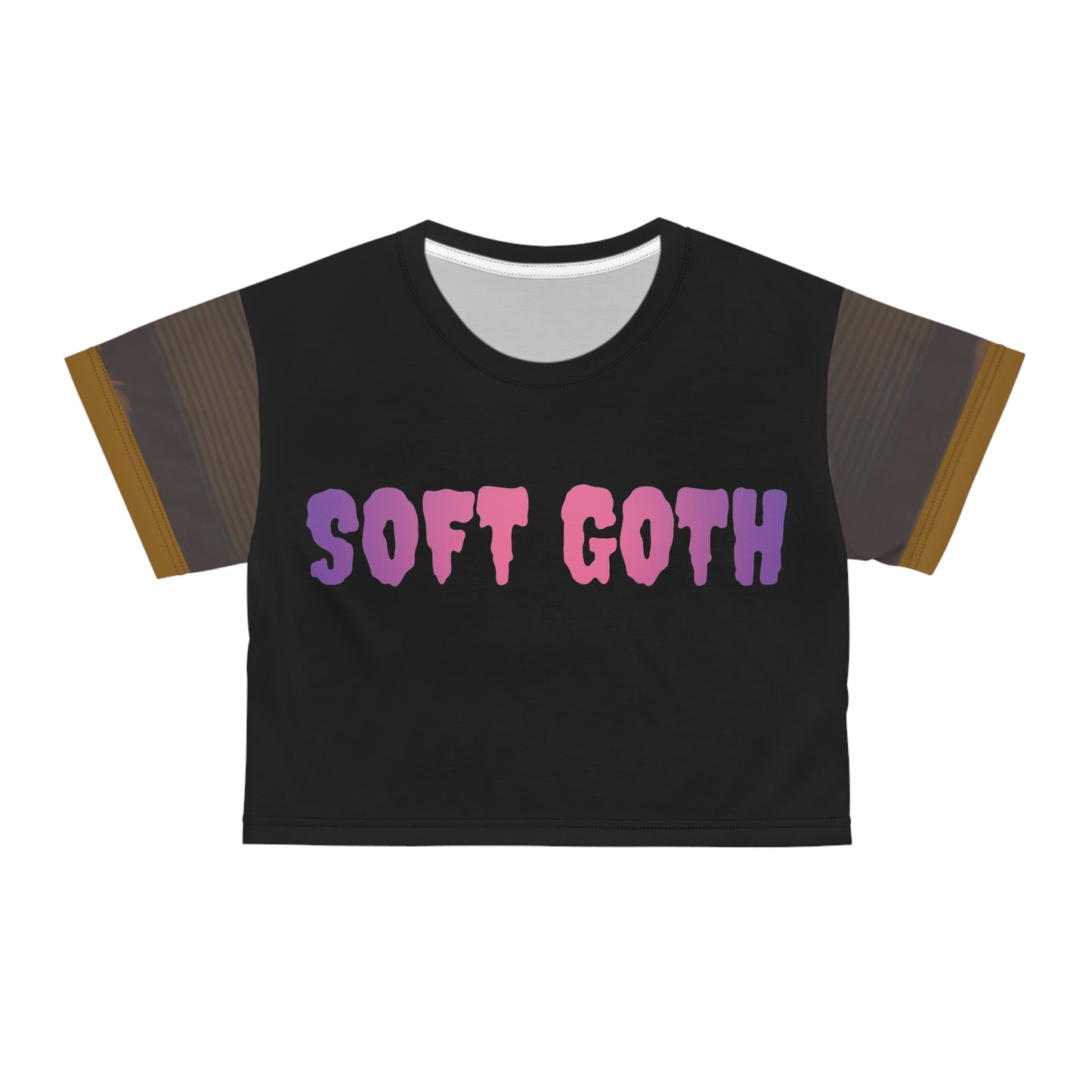 Soft Goth Crop Tee
