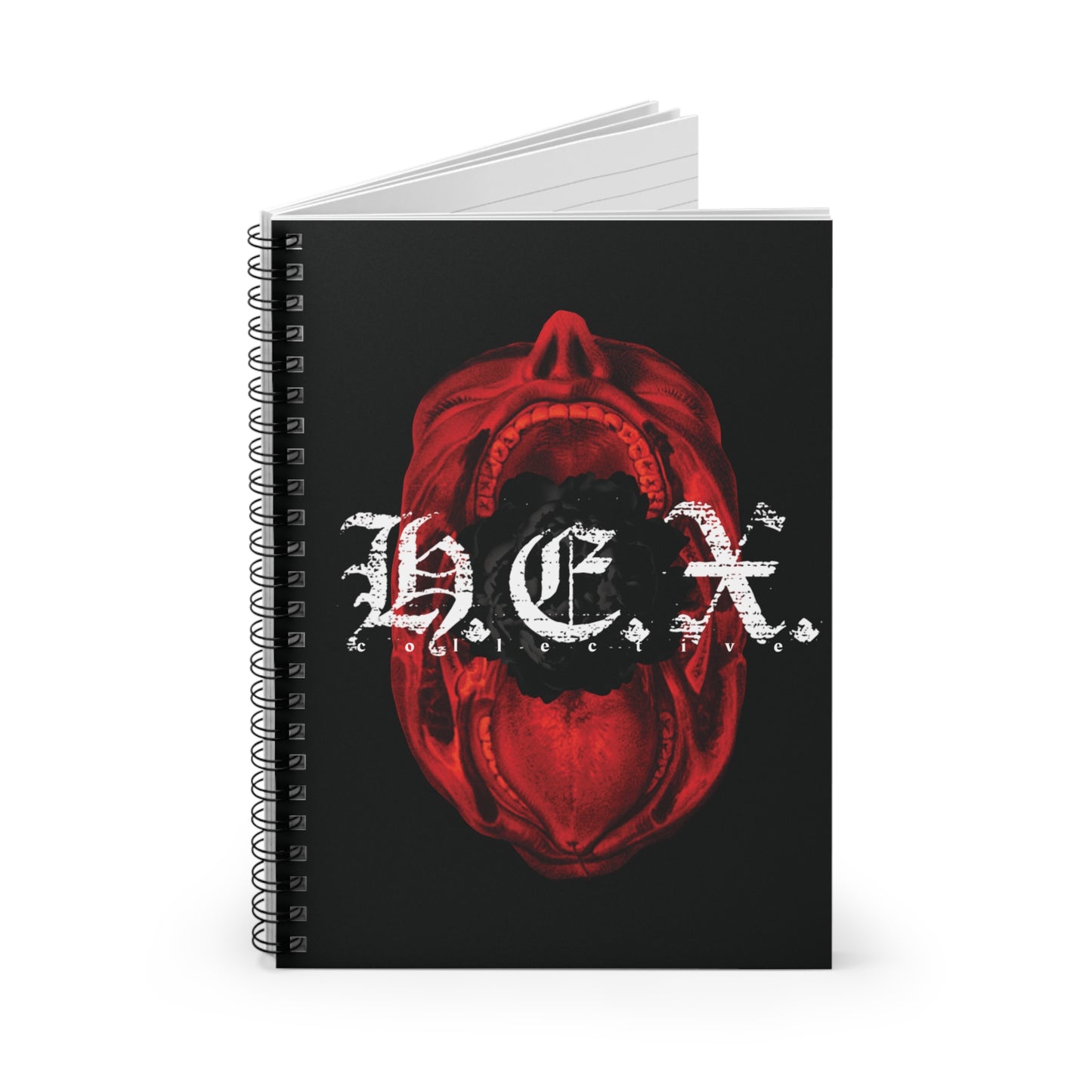 Mystical Hex Spiral Notebook - Perfect for Creatives and Witchcraft Enthusiasts
