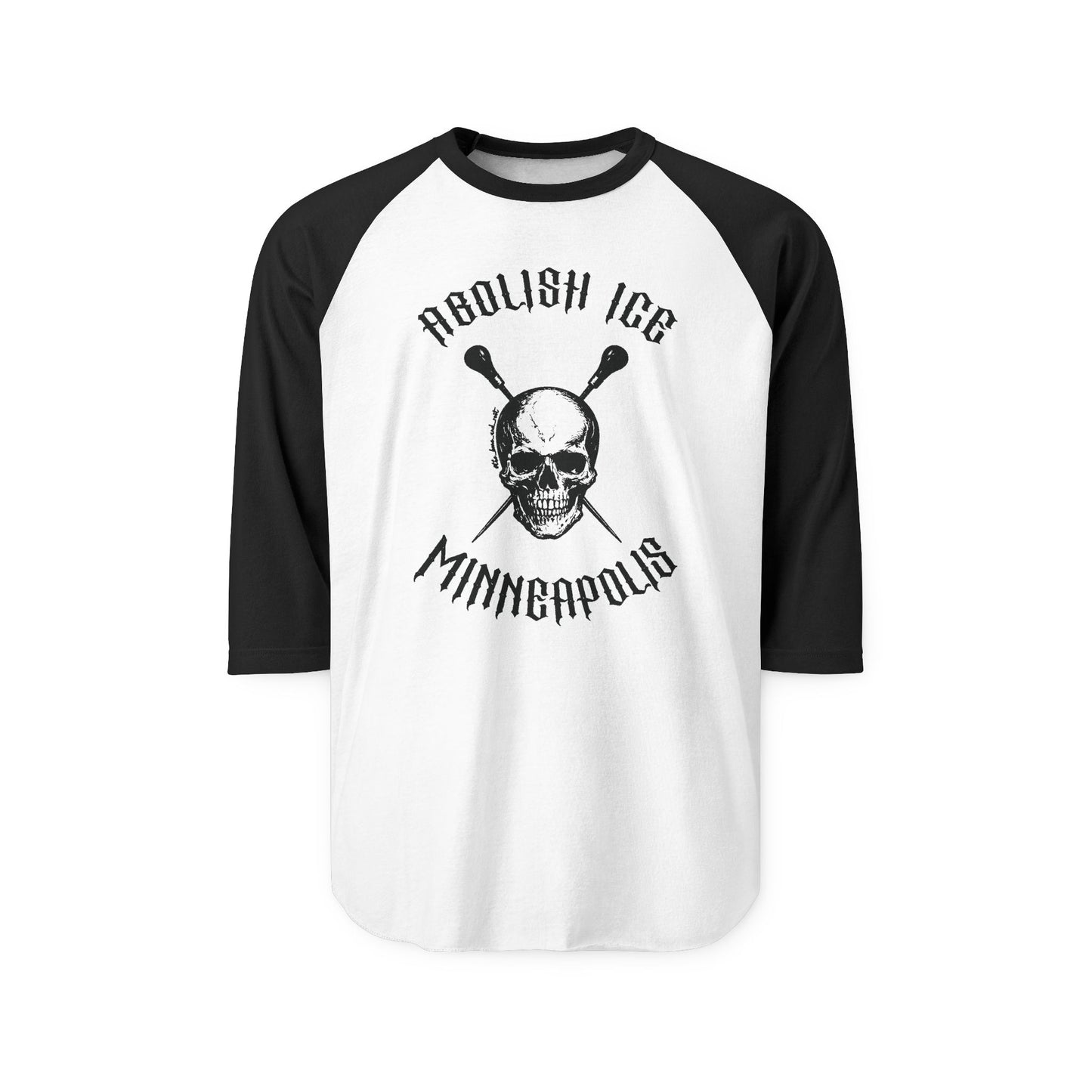 Abolish ICE Minneapolis Raglan Shirt