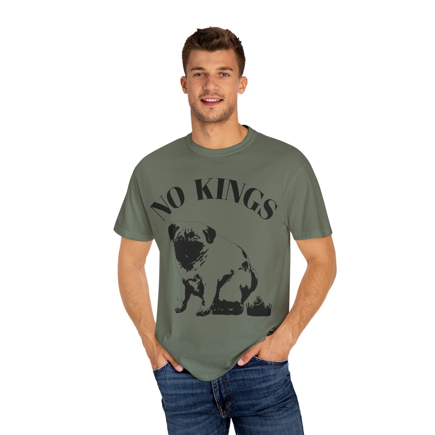NO KINGS Contrast Unisex T-Shirt