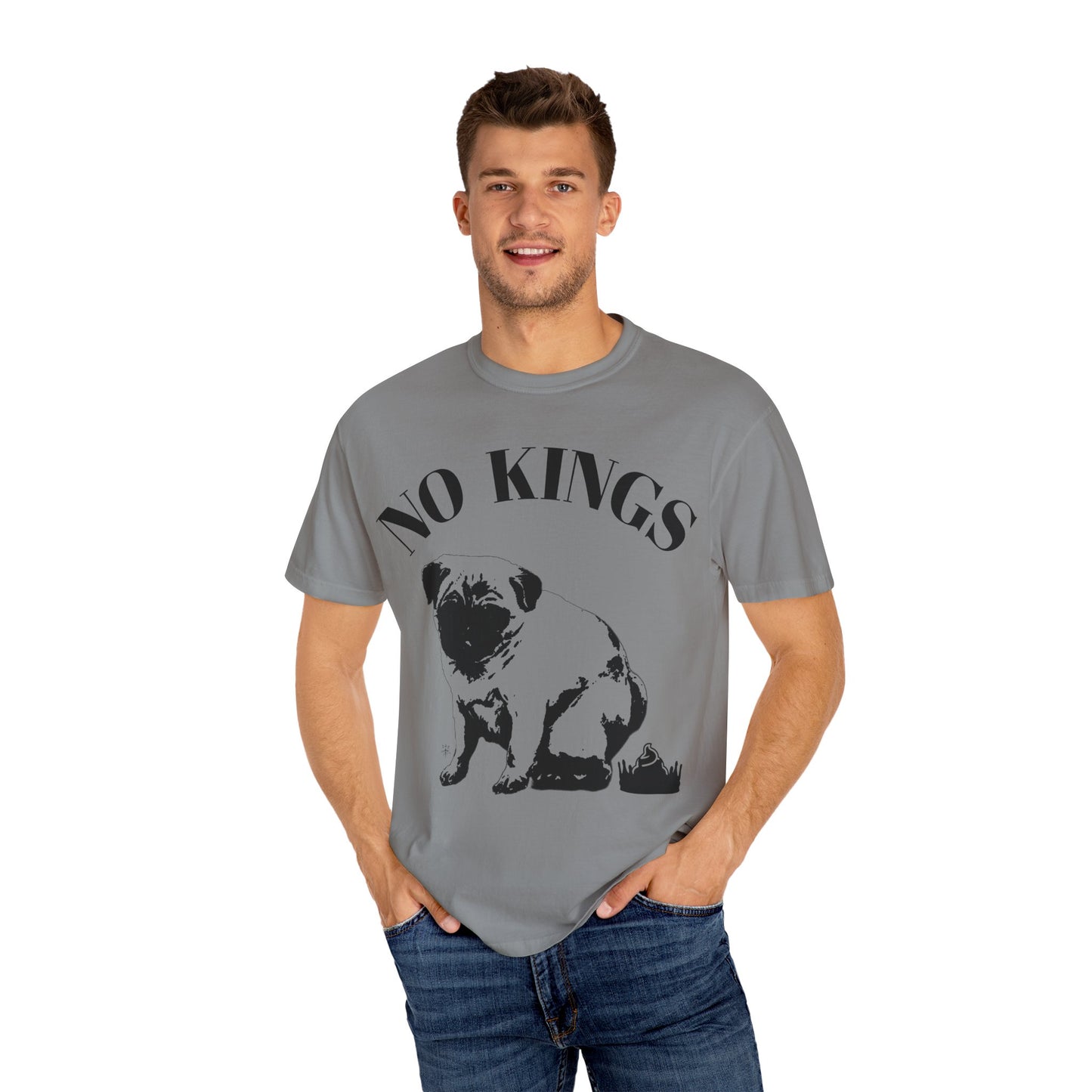 NO KINGS Contrast Unisex T-Shirt