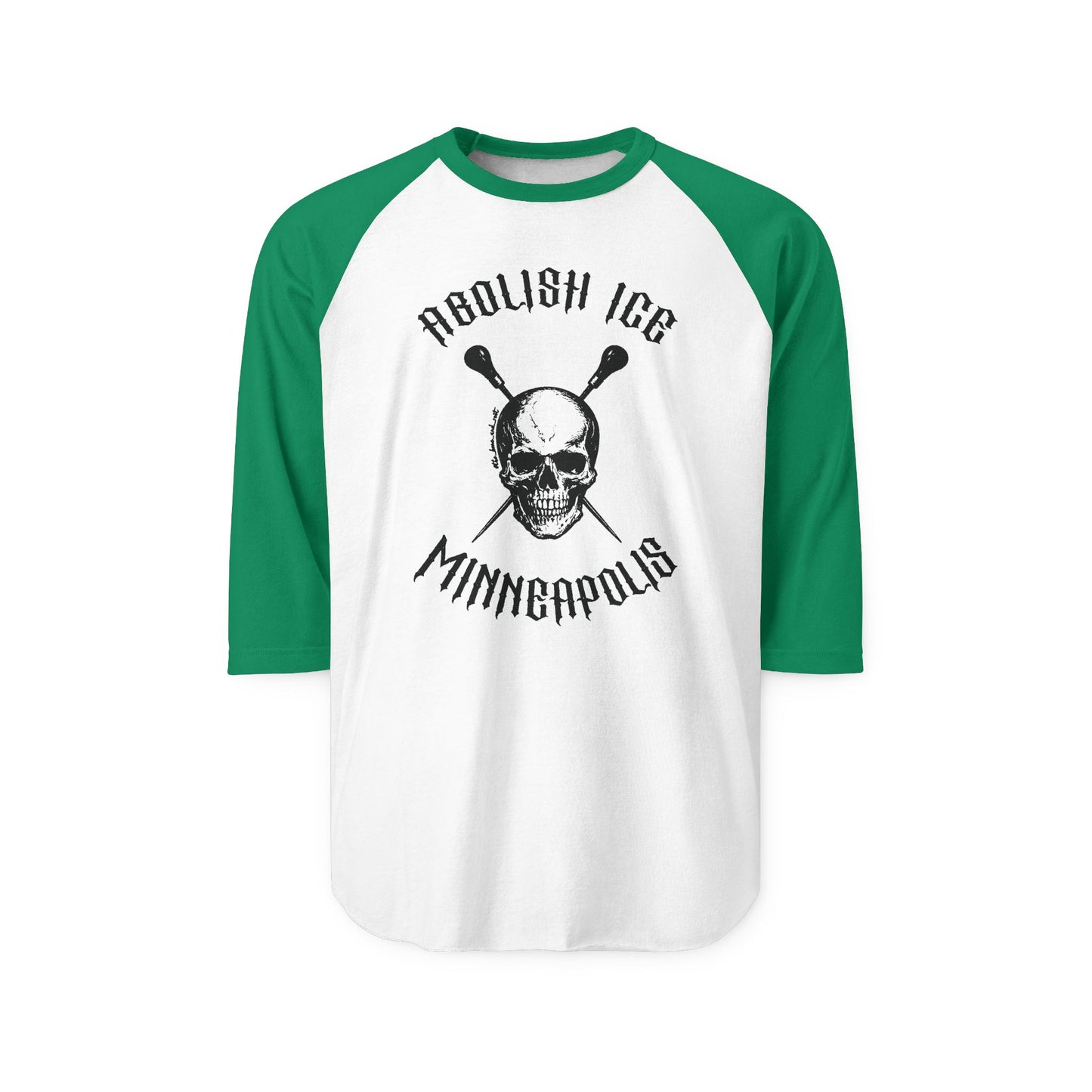 Abolish ICE Minneapolis Raglan Shirt