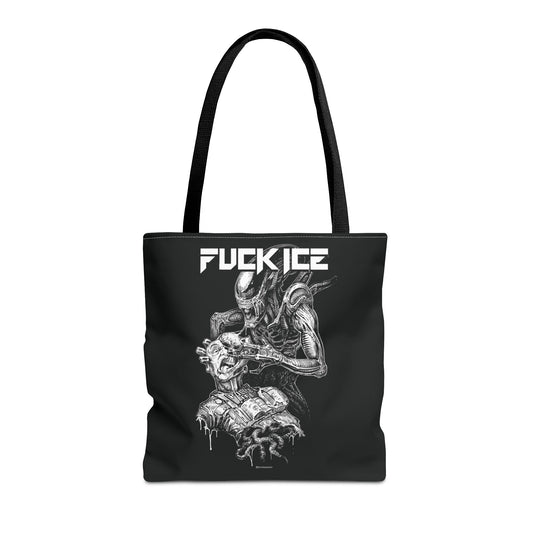 FUCK ICE Xenomorph Tote Bag