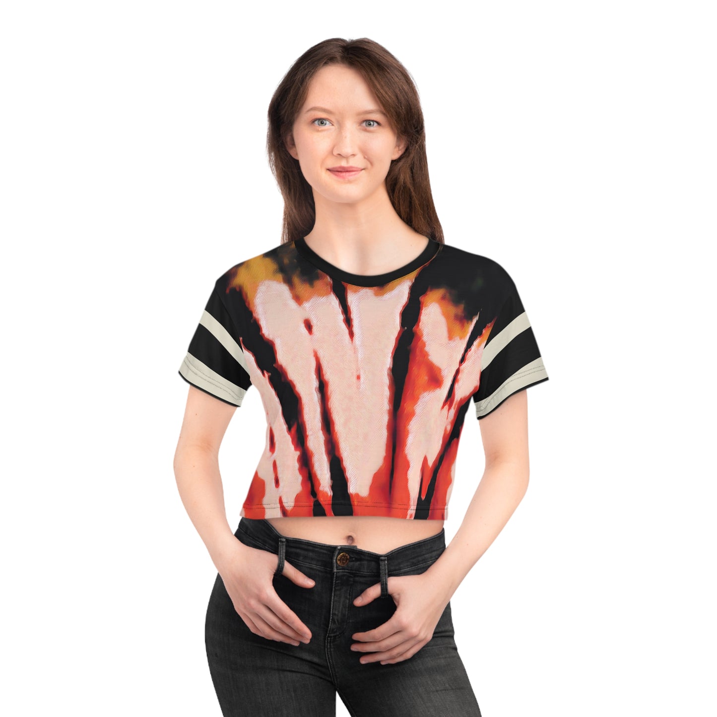 Agnostic Tie-Dye Crop Tee