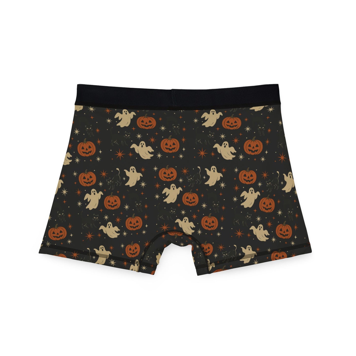 Vintage Hallow’s Spooky Party in My Pants Men's Boxer Briefs