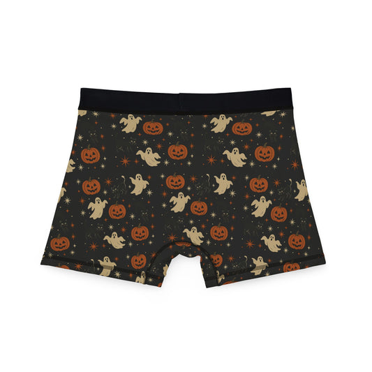 Vintage Hallow’s Spooky Party in My Pants Men's Boxer Briefs