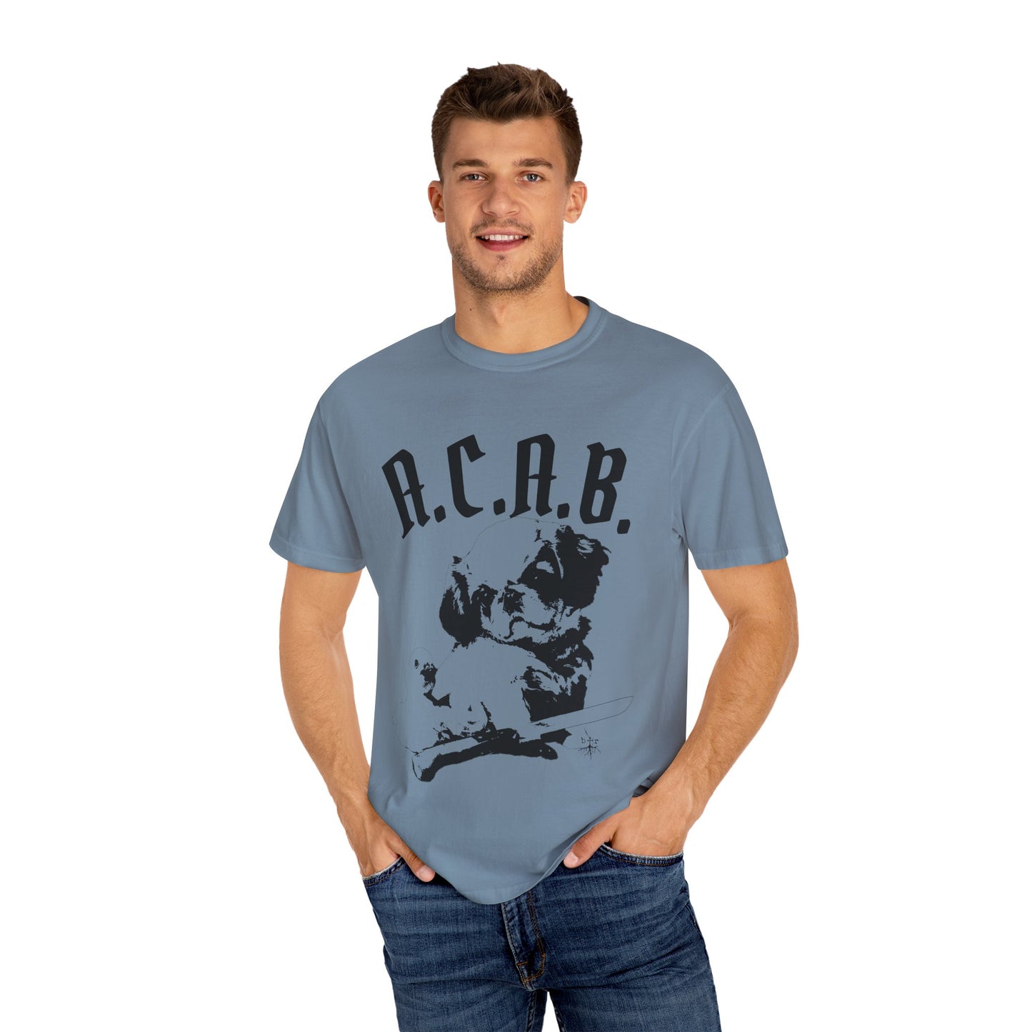 ACAB Pekingese Contrast Unisex T-Shirt