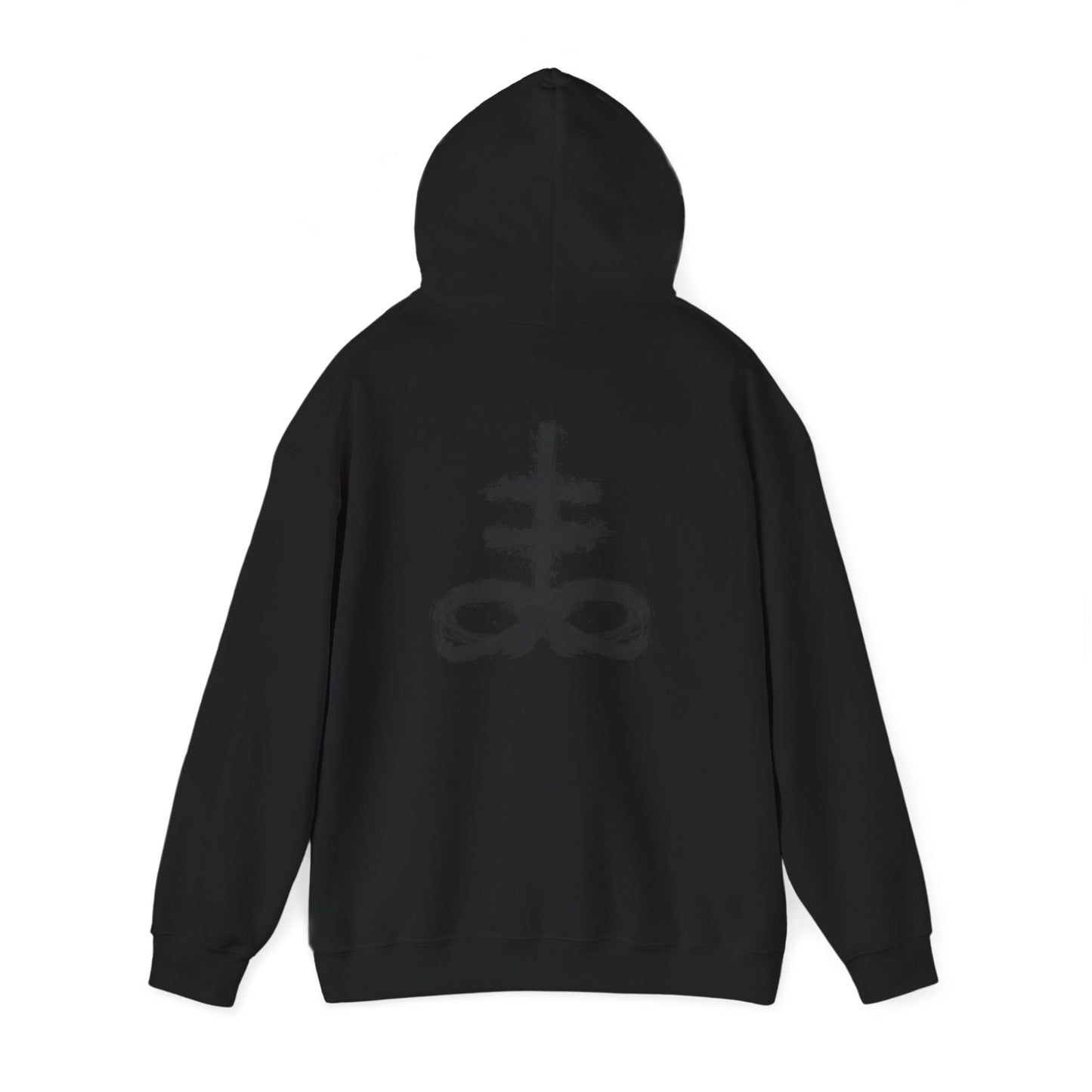 No God, No Master, No Kings Leviathan Hoodie Unisex Heavy Blend™ Hoodie - Black