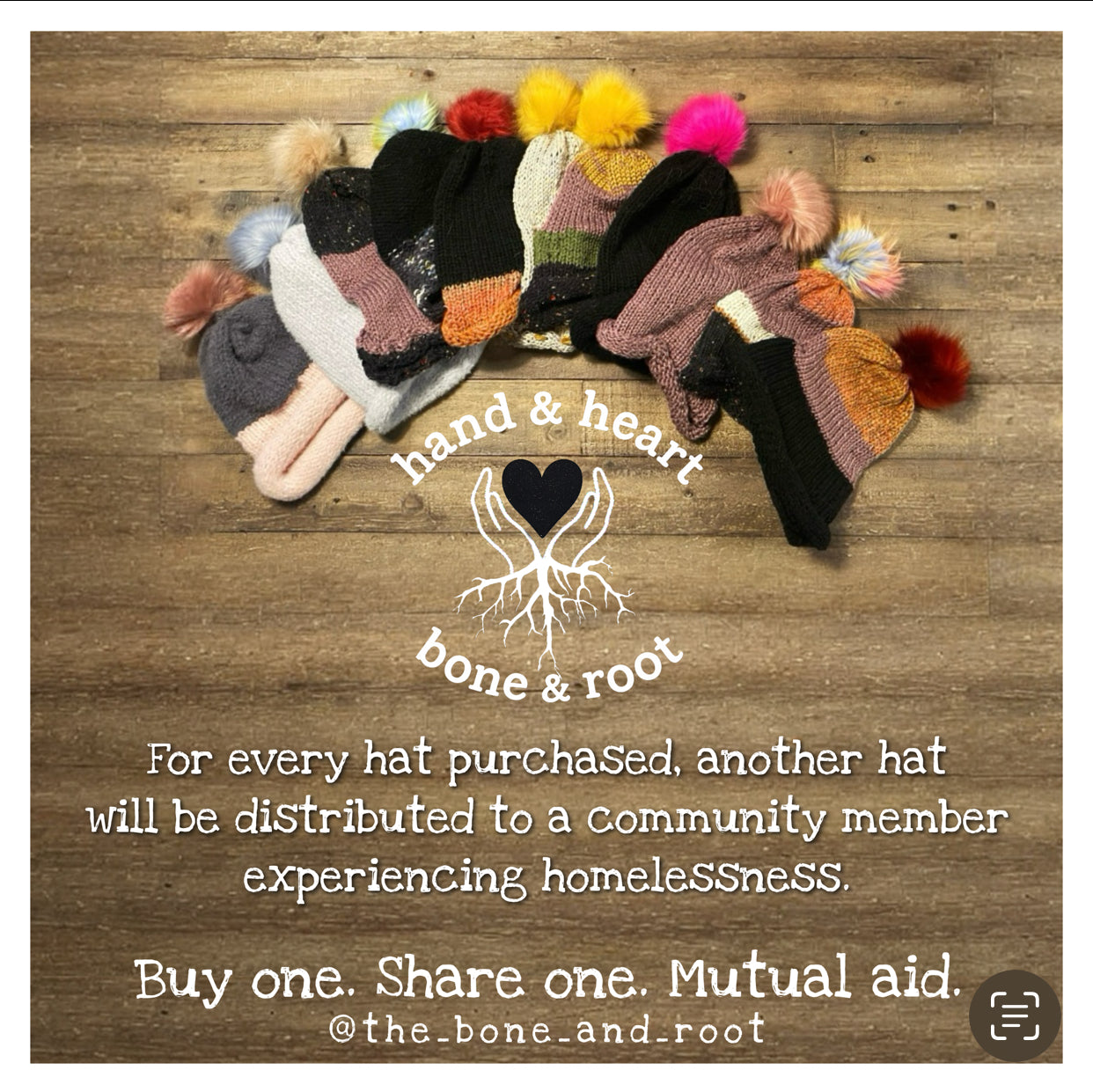 Hands & Heart Hat Share