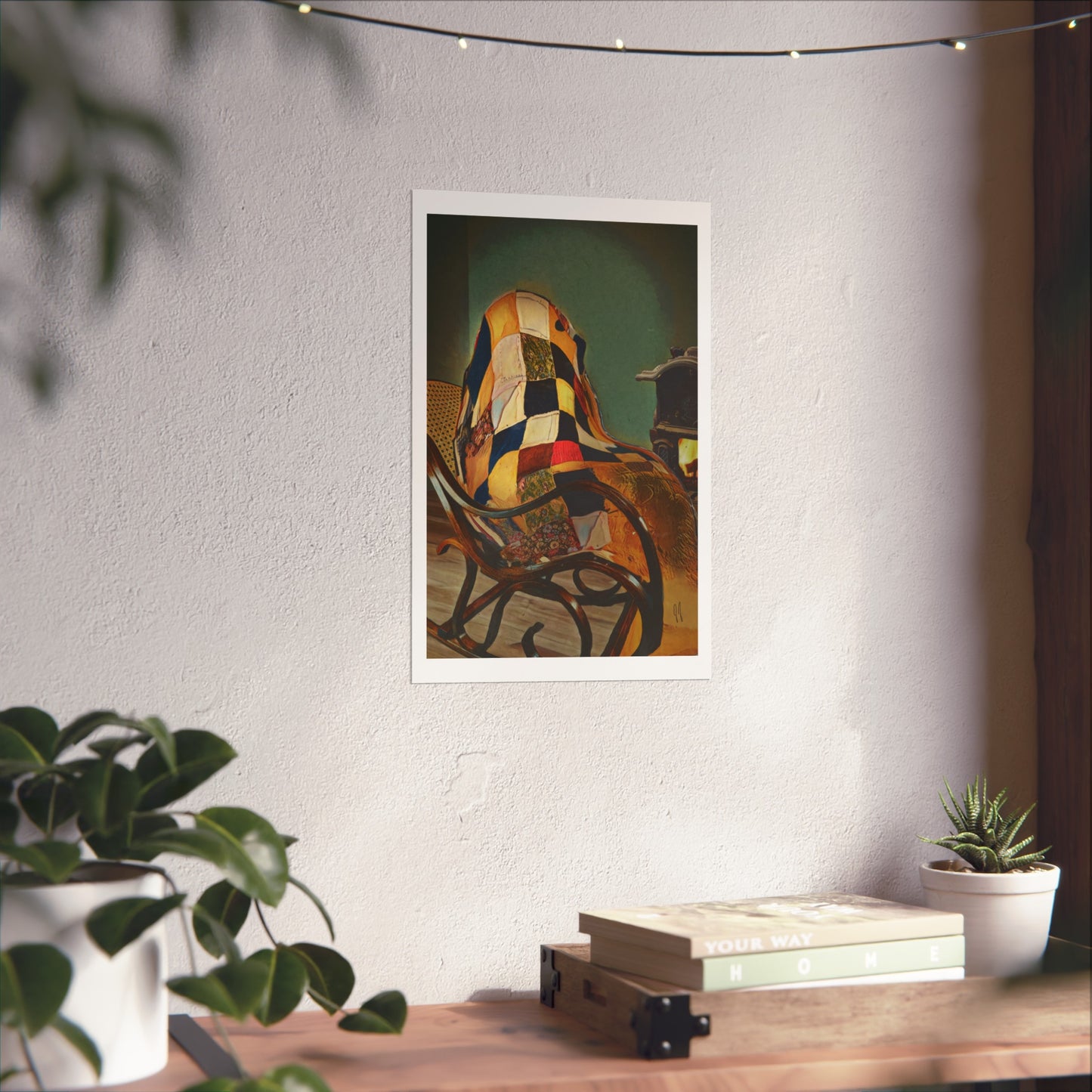 Rustic Ghostie by J.J. Liles (Premium Matte Fine Art Poster)