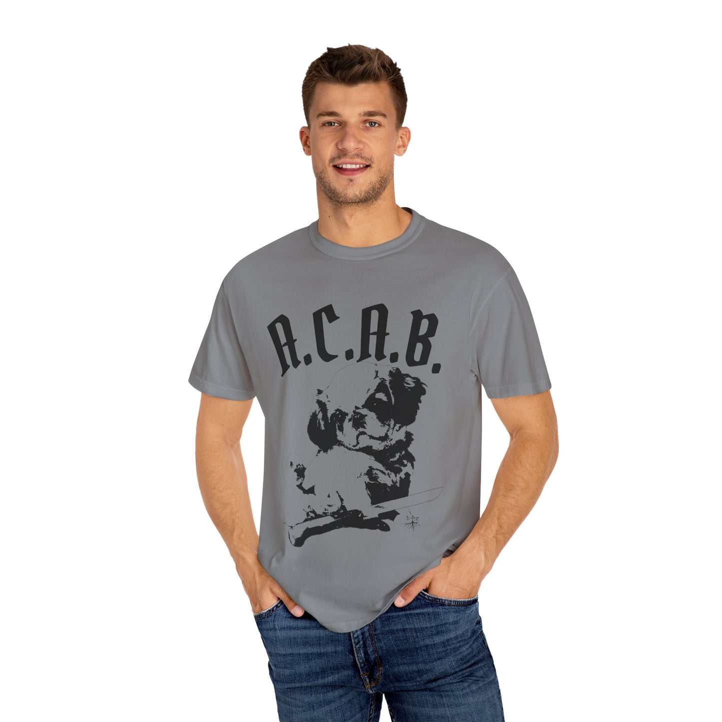 ACAB Pekingese Contrast Unisex T-Shirt