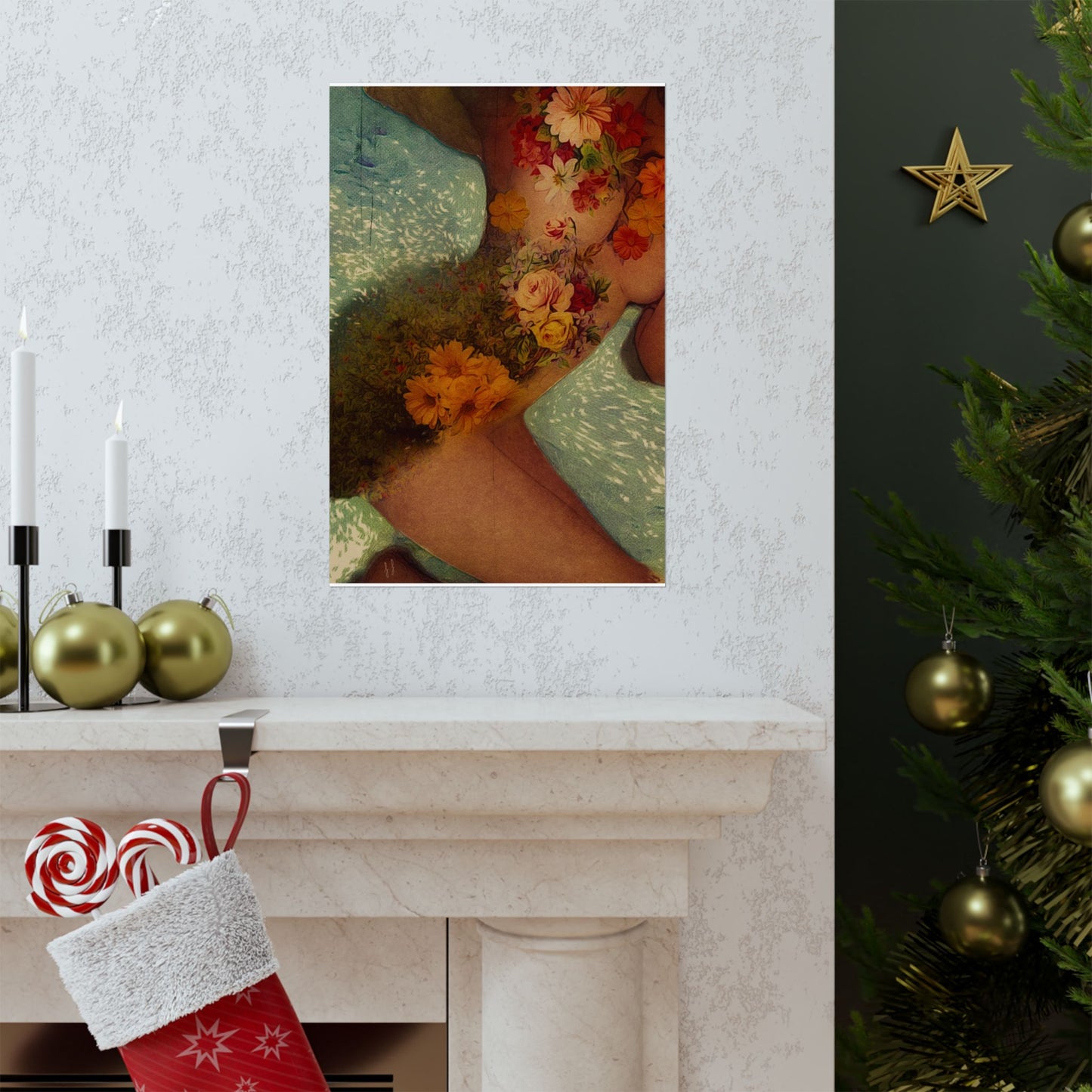 The Late Blooms by J.J. Liles (Premium Matte Fine Art Poster)