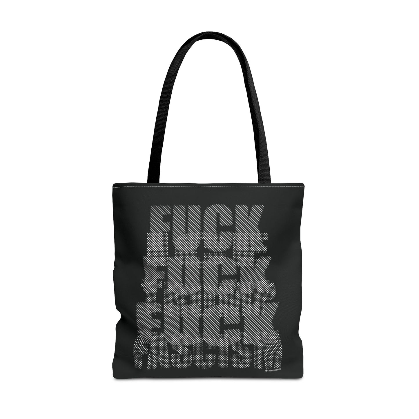 Fuck Ice Fuck Trump Fuck Fascism Tote Bag by E.S.