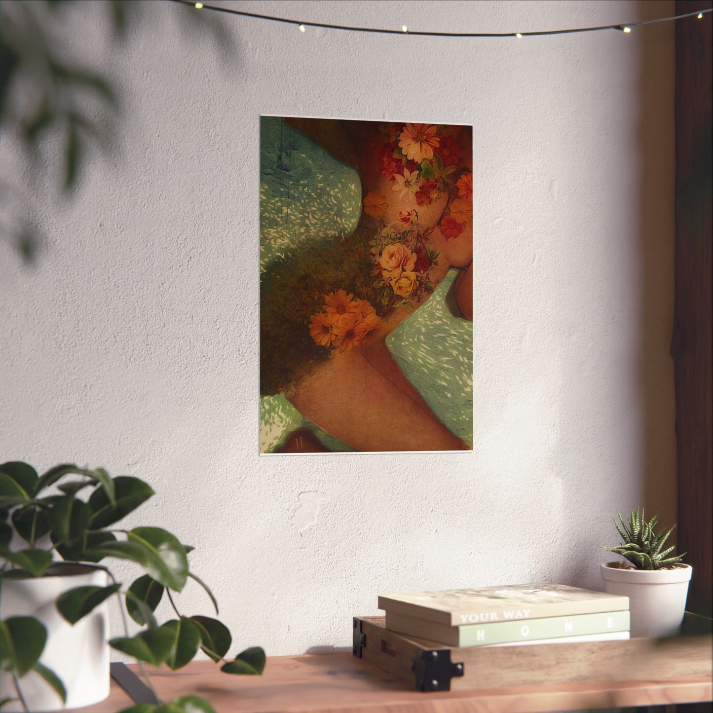 The Late Blooms by J.J. Liles (Premium Matte Fine Art Poster)