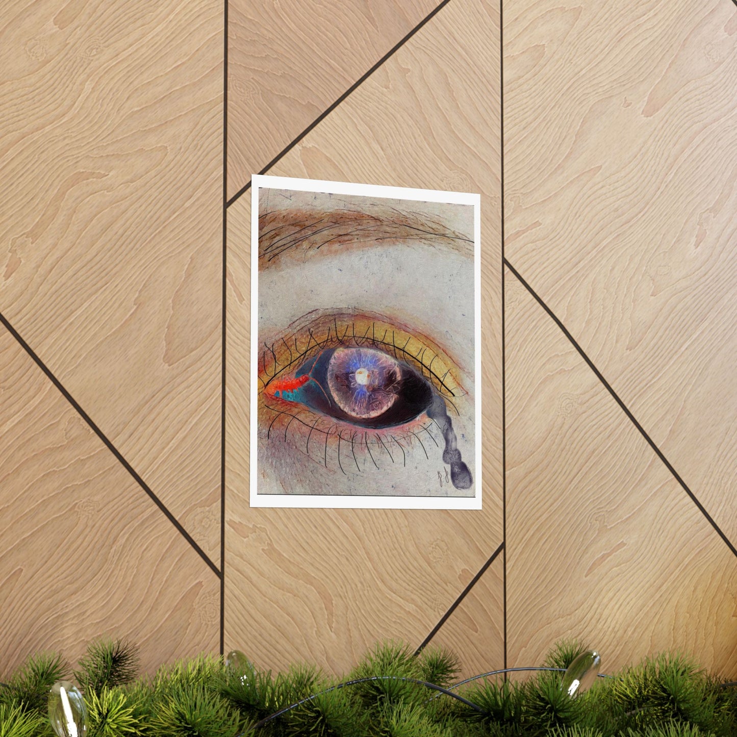 Seer Totem by J.J. Liles (Premium Matte Fine Art Poster)