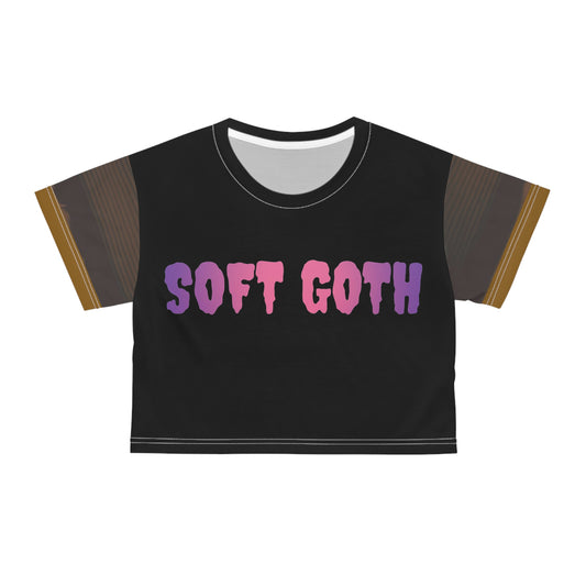 Soft Goth Crop Tee