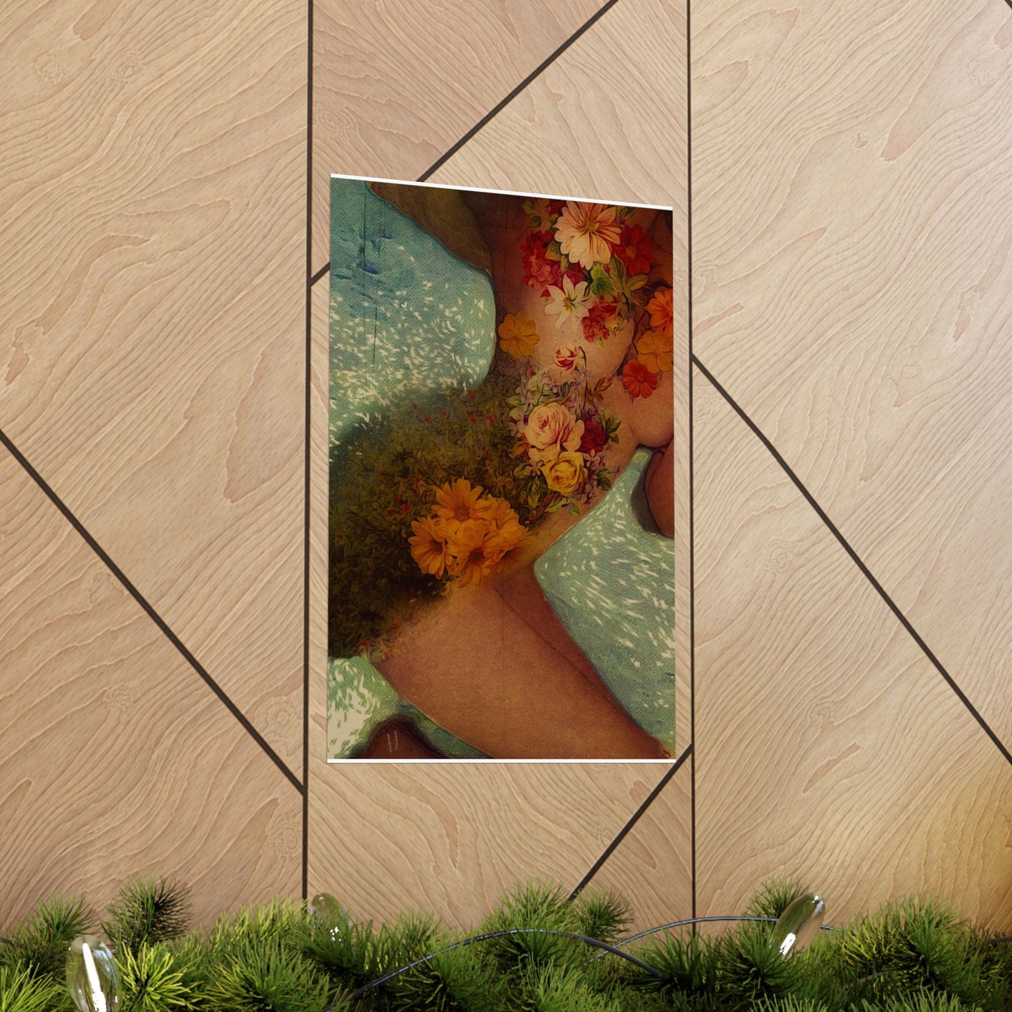 The Late Blooms by J.J. Liles (Premium Matte Fine Art Poster)