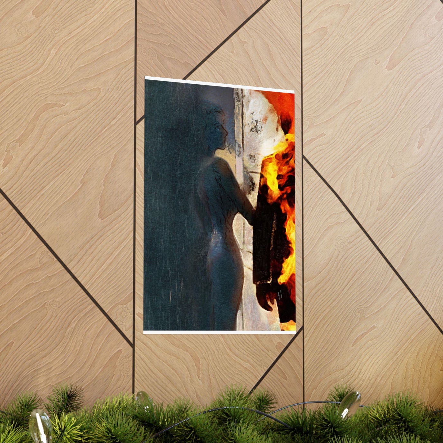 Midnight Tenure by J.J. Liles (Premium Matte Fine Art Poster)