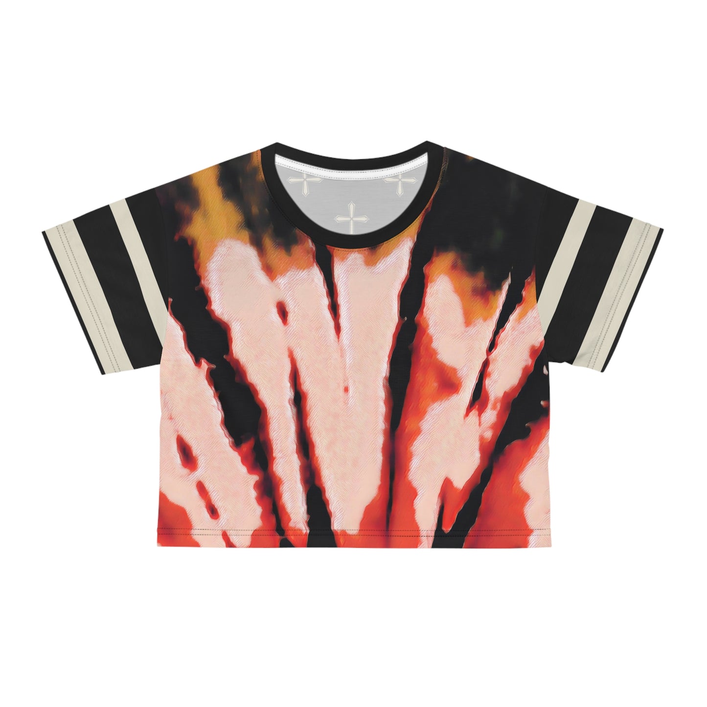 Agnostic Tie-Dye Crop Tee