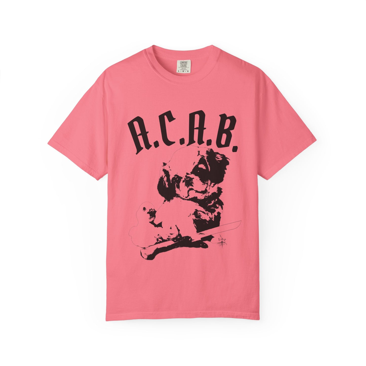ACAB Pekingese Contrast Unisex T-Shirt