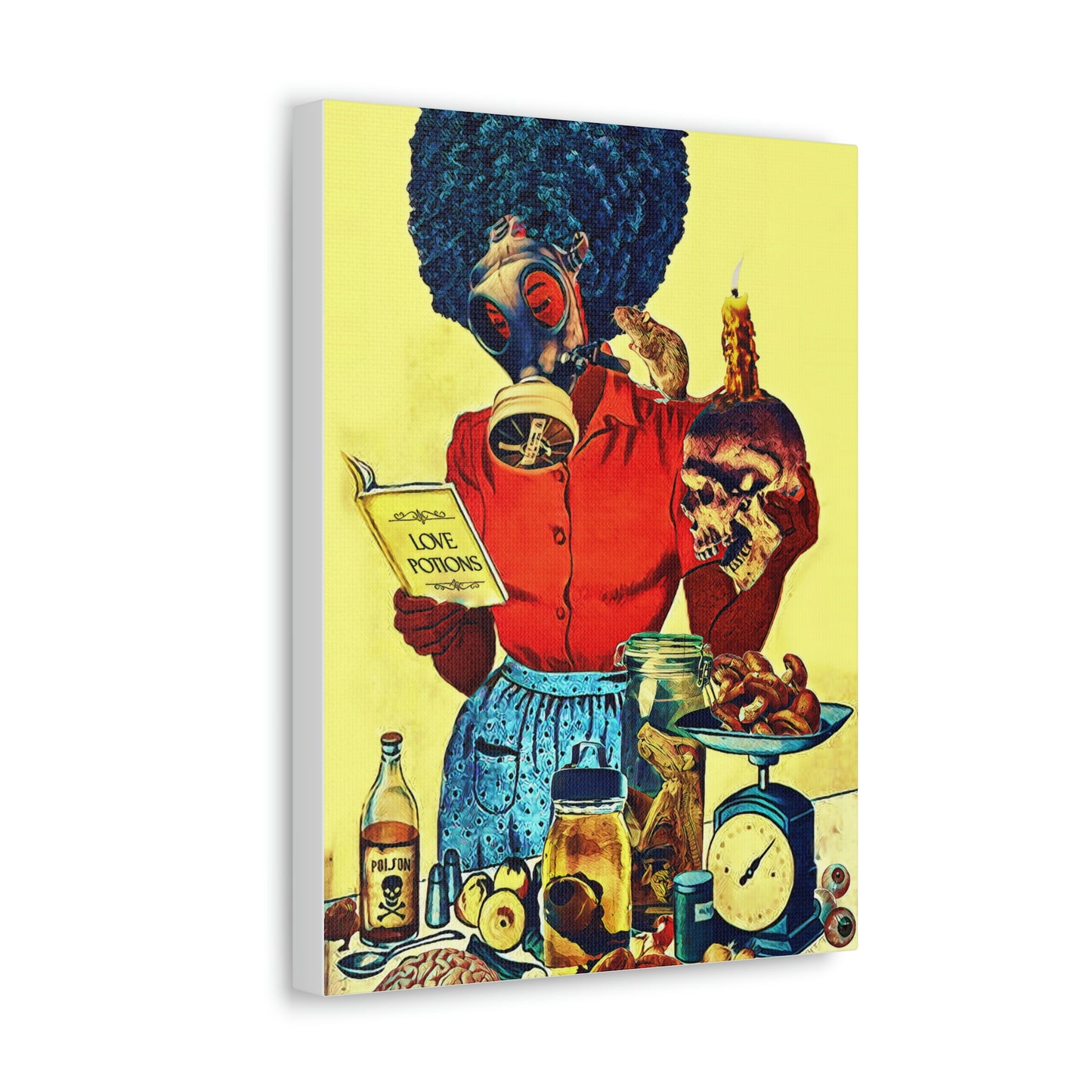 The Bad Baker Series Love Brew by JJ Liles (12 x 16 Canvas)