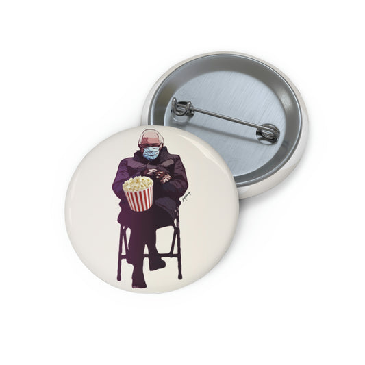 Not My Monkeys Pin Buttons