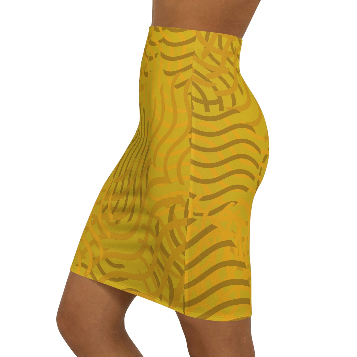 With A Lil’ Mustard On It Skirt (Stretchy AF)