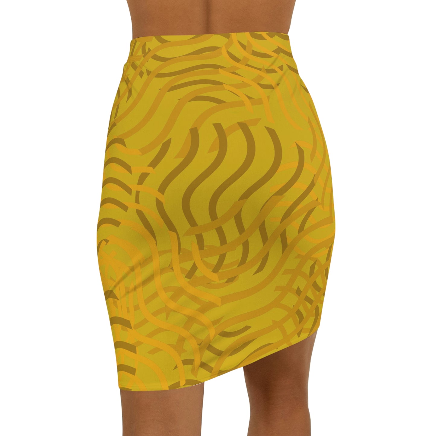 With A Lil’ Mustard On It Skirt (Stretchy AF)