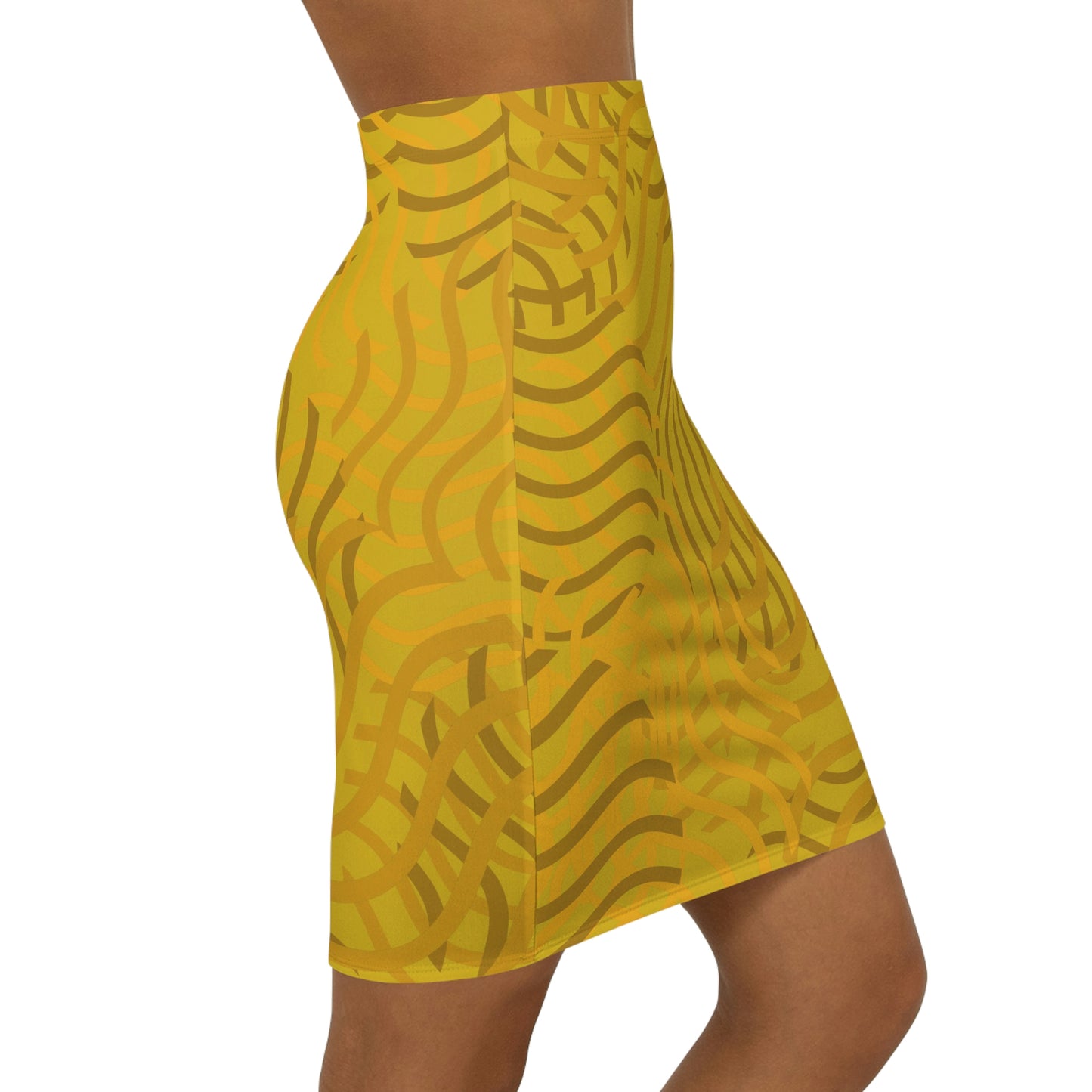 With A Lil’ Mustard On It Skirt (Stretchy AF)