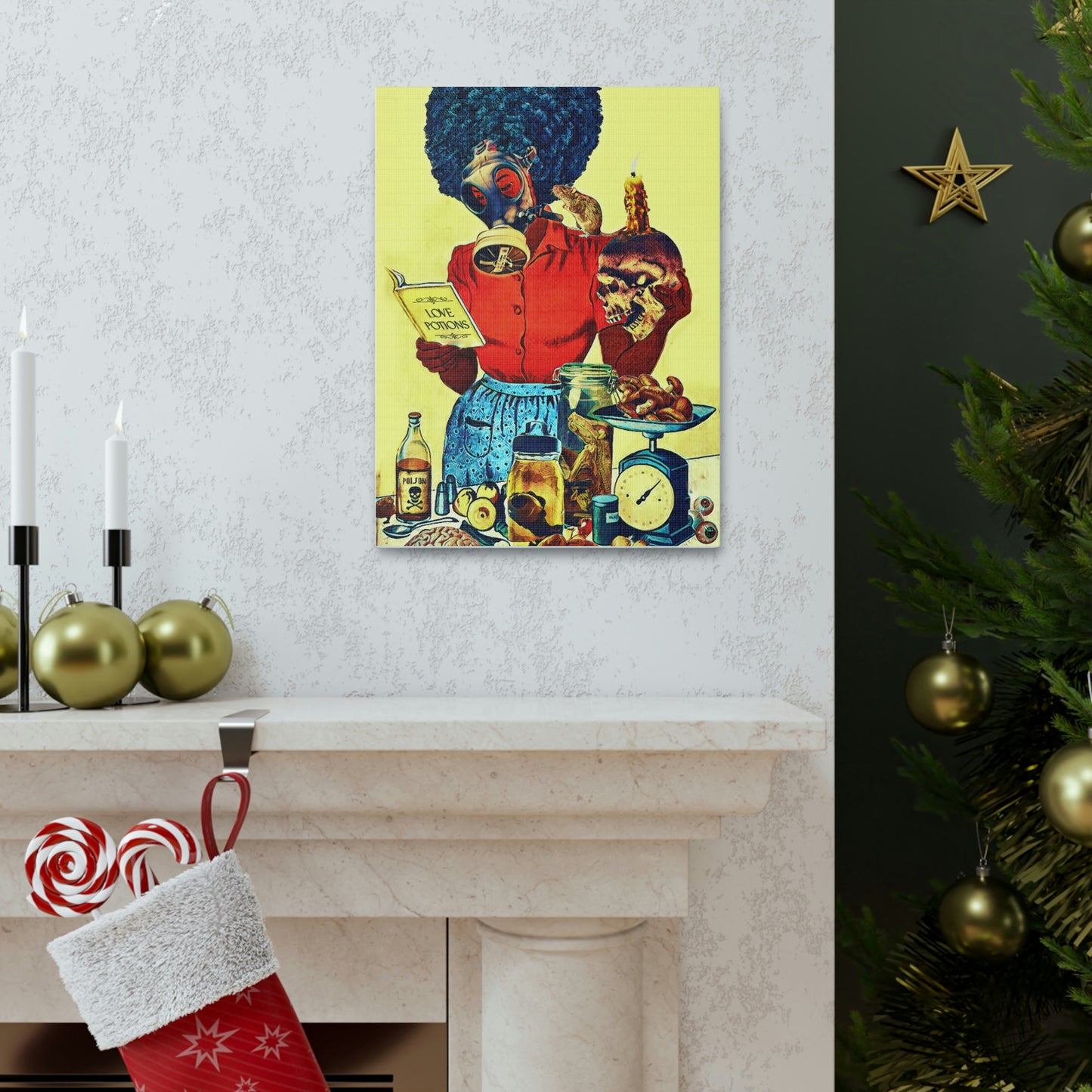 The Bad Baker Series Love Brew by JJ Liles (12 x 16 Canvas)